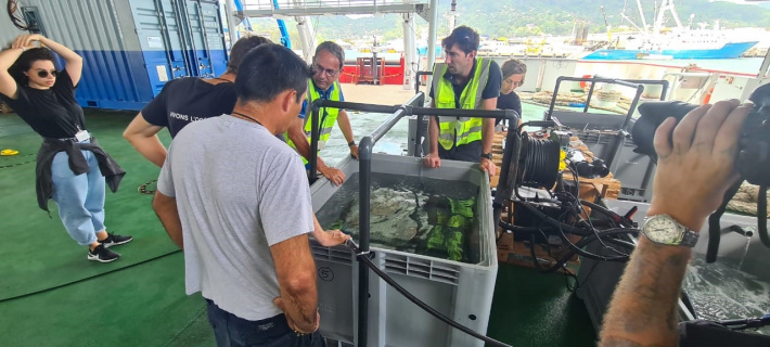    Aquaculture department assists the Monaco Expedition with international transfer of live coral