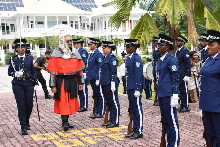 Ceremonious event officially reopens the Supreme Court