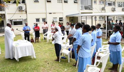 Feast Day of Our Lady of Lourdes celebrated at the Seychelles Hospital
