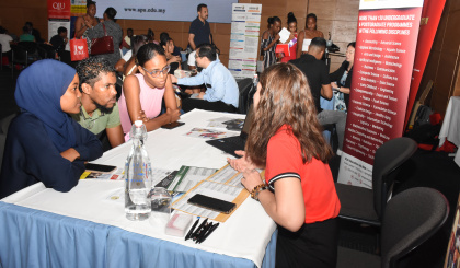 Malaysia education exhibition attracts many