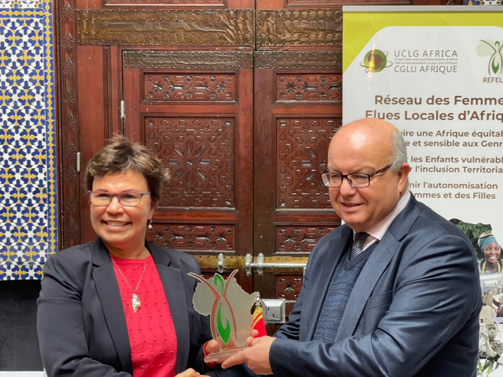 Seychellois Jacqueline Moustache-Belle recognised for making a difference in the lives of African women