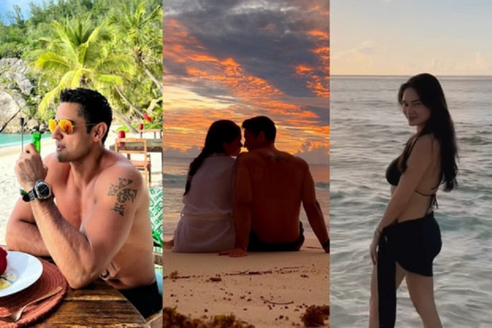 Former Miss Universe Pia Wurtzbach holidayed in Seychelles
