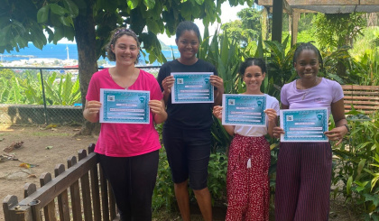 Children’s House Montessori School assistants graduate   