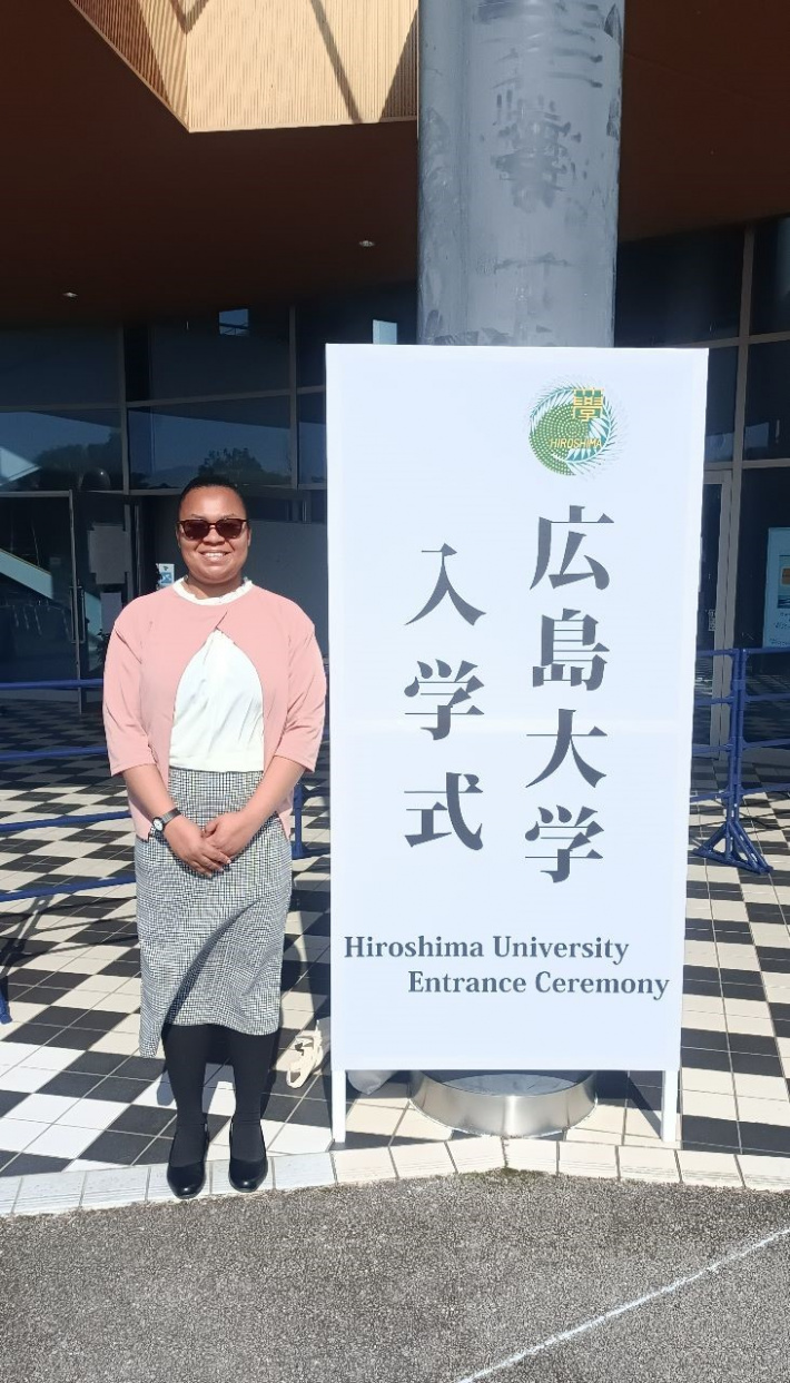 Natalie Regina Duval first Seychellois to pursue PhD at Hiroshima University