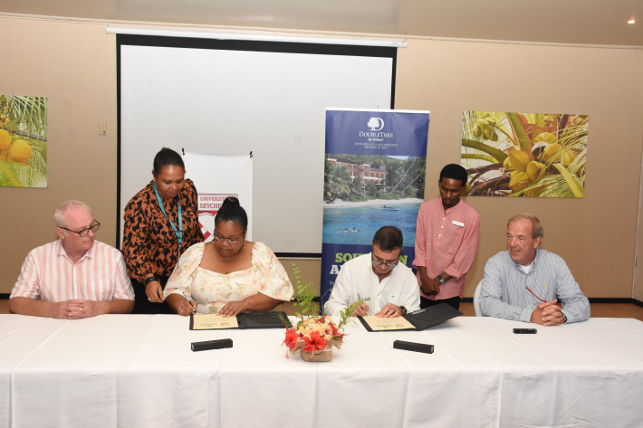 MoU to bolster ties between UniSey and Hilton Group