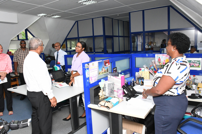 President visits TGMI on 5th Anniversary as an autonomous entity