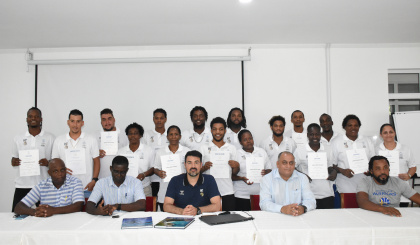 Handball: Olympic Solidarity Level One Coaching course