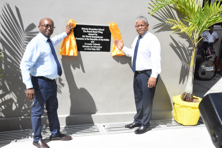 Newly built Belonie  school officially opens