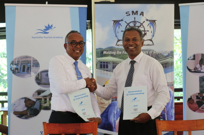 Tourism and Maritime academies sign MoU