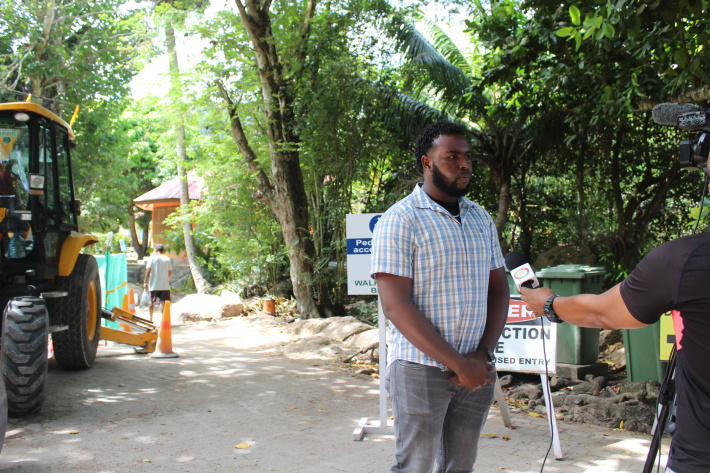 PUC satisfied with progress made on La Digue sewerage project