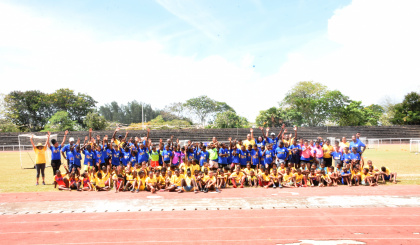 Football: SFF community outreach children’s festival