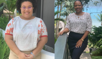 Hilton promotes two Seychellois women