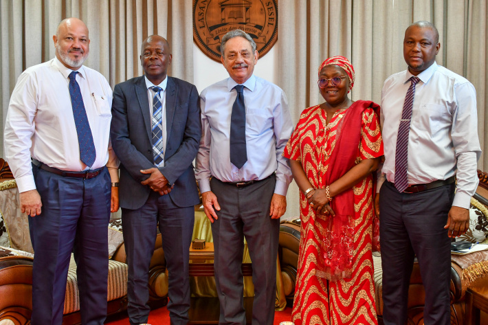 High-level CISSA delegation calls on Speaker of the National Assembly