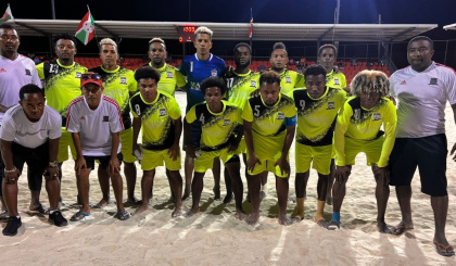 Beach Soccer: Tri-Nation National Day Tournament