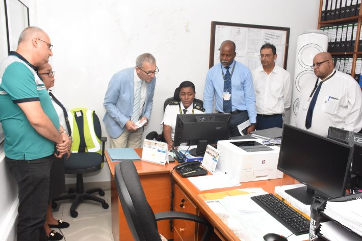 EU ambassador tours SRC Customs facilities