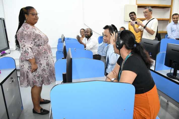 Language Lab opens on Mont Fleuri campus