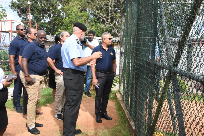 FPAC visits Montagne Posée Prison
