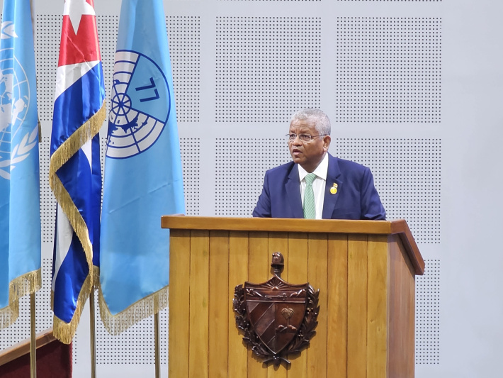 President Ramkalawan addresses the G77 and China Summit   