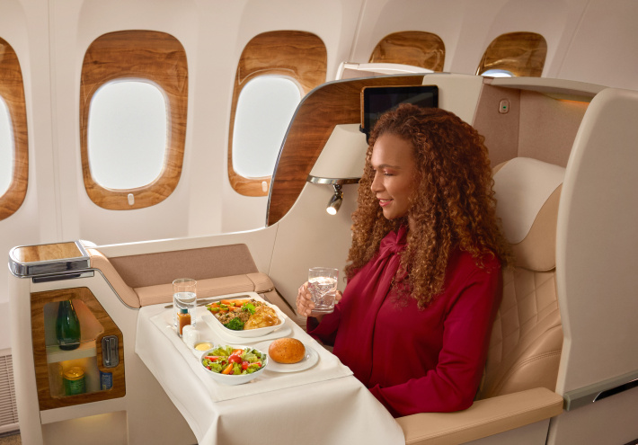 Emirates’ Business Class passengers from Seychelles to have inflight meal pre-ordering option