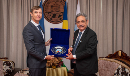 EU ambassador calls on Speaker of the National Assembly