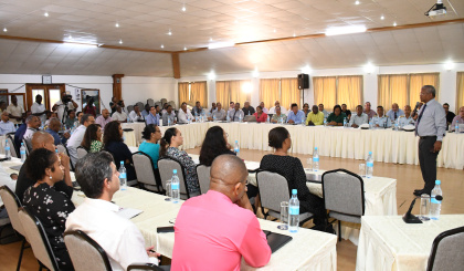 President Ramkalawan addresses the third executive forum   