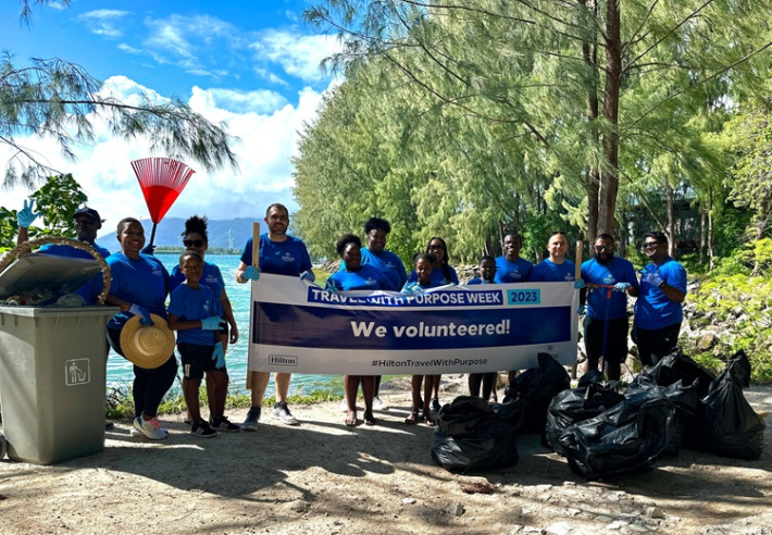 Celebrating Hilton’s annual week of service