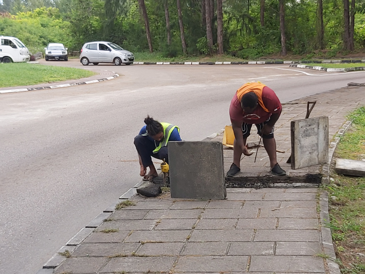 The environmental benefits of street cleaning in Seychelles