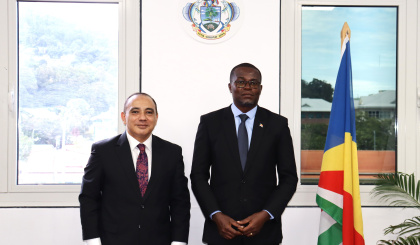 Seychelles and Egypt discuss future collaborations in agriculture and climate change