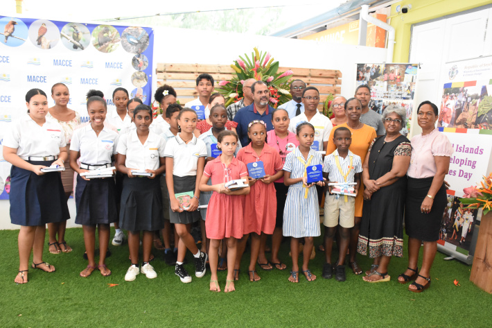 Winners of environment  competitions rewarded     By Vidya Gappy   