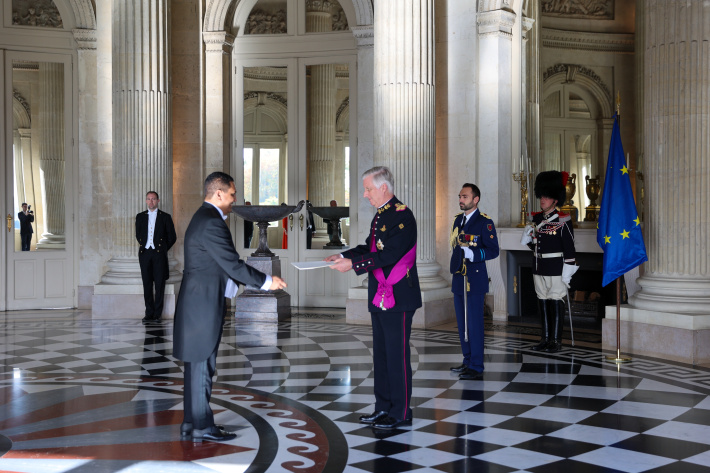 Seychelles’ ambassador to Belgium accredited