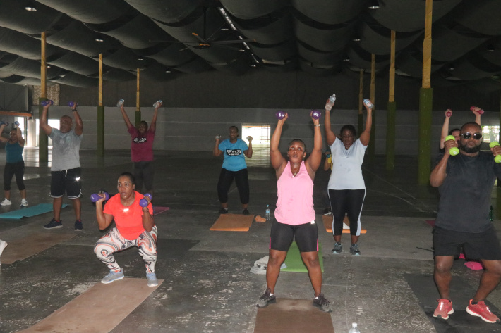 MYSF staff embark on a six-week journey towards an active lifestyle