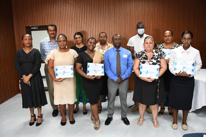 Education professionals complete online courses