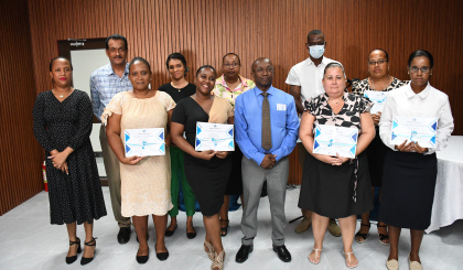 Education professionals complete online courses