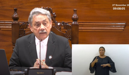 National Assembly commemorates Deaf Week 2023 with first signed sitting