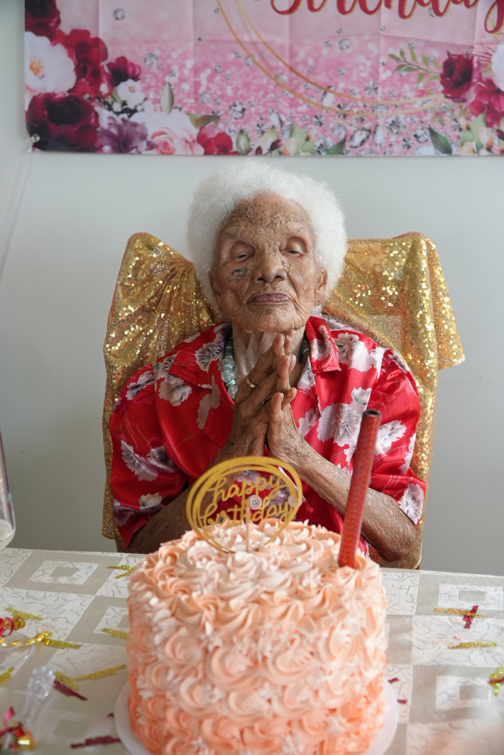Seychelles’ oldest citizen  celebrates 108th birthday   