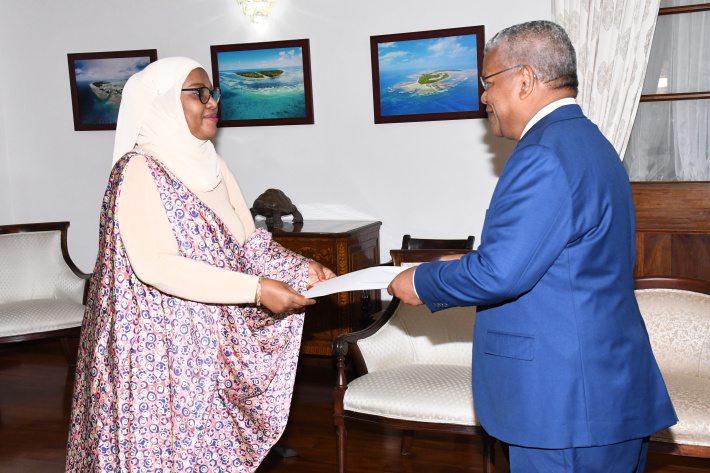 New Rwandan HC Fatou Harerimana accredited to Seychelles