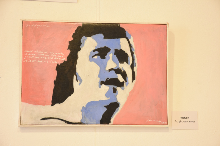 Justin Reddy unveils country and western inspired exhibition