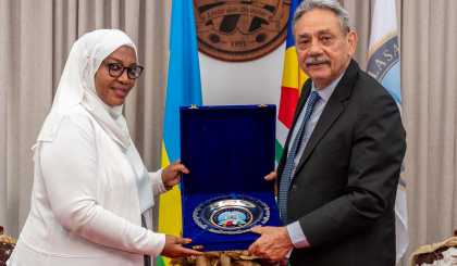 Rwanda’s newly-accredited high commissioner calls on Speaker Mancienne