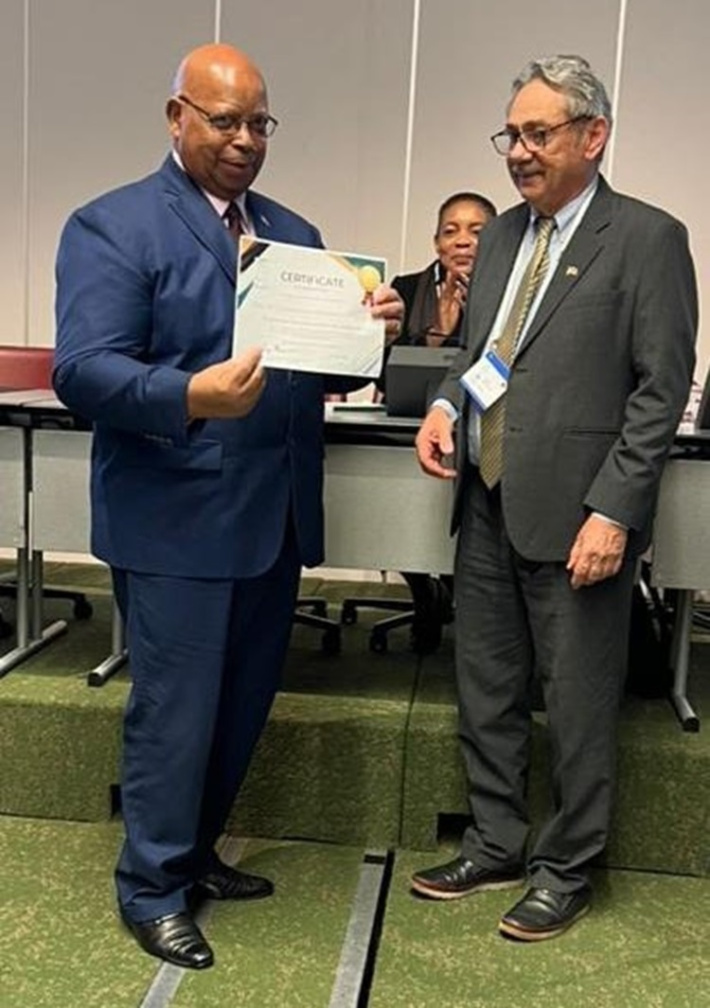SADC Geopolitical Group honours Zimbabwe Speaker Mudenda