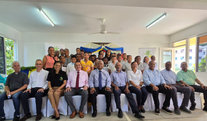 President attends to pressing matters on Praslin, La Digue