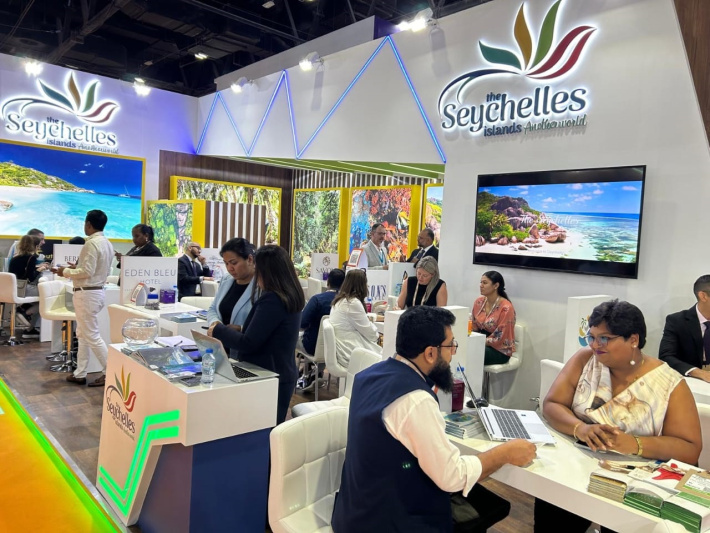 Tourism Seychelles showcases island paradise at Arabian Travel Market 2024