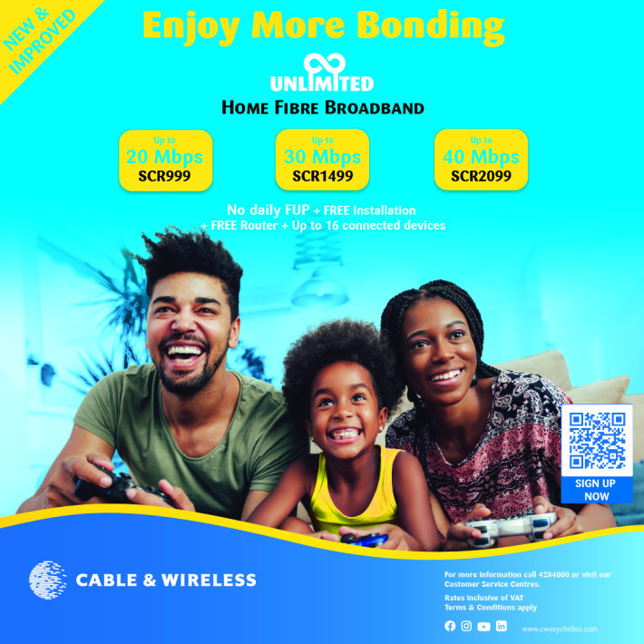 CWS upgrades Unlimited Home Fibre Broadband packages with blazing speeds