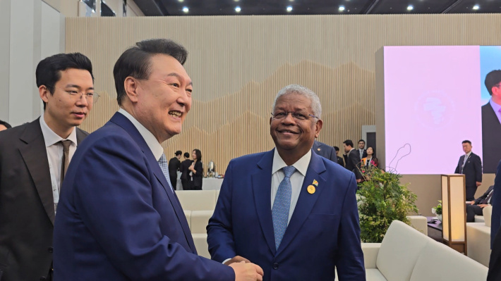 President Ramkalawan addresses the Korea-Africa Summit 2024