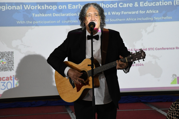 Joe Samy named special advocate for Seychelles IECD Unesco Category 2