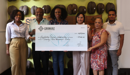 Gran Kaz bolsters tennis development in Seychelles with R25,000 pledge