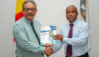 Speaker receives Public Enterprises Annual Report 2022   