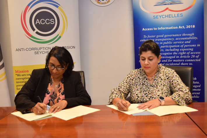 ACCS, ICS sign MoU for exchange of information