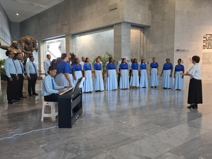 Seychelles National Choir at China International Chorus Festival