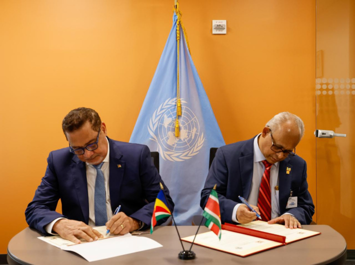 Seychelles formalises diplomatic relations with three countries