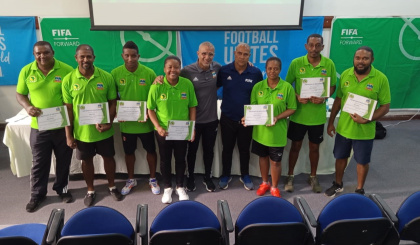 Football: Closing of coaching course level B